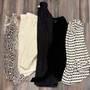 Bundle Lot of Small sizes Business Casual Classic Contemporary Animal Print